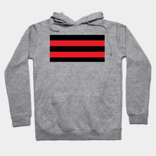 Black and Red Flag Hoodie